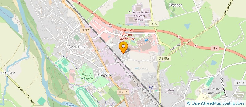 localisation de l'entreprise IZARONA  AVERMES