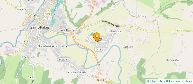 localisation de l'entreprise IZARRAK  BEHASQUE-LAPISTE