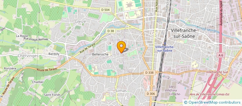 localisation de l'entreprise IZASK à VILLEFRANCHE-SUR-SAONE