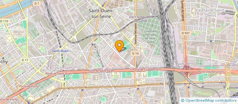 localisation de l'entreprise IZB SARL  SAINT-OUEN-SUR-SEINE