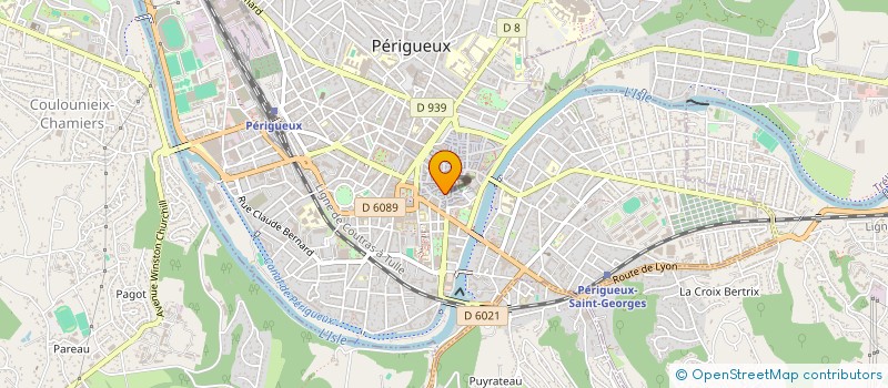 localisation de l'entreprise IZBA à PERIGUEUX