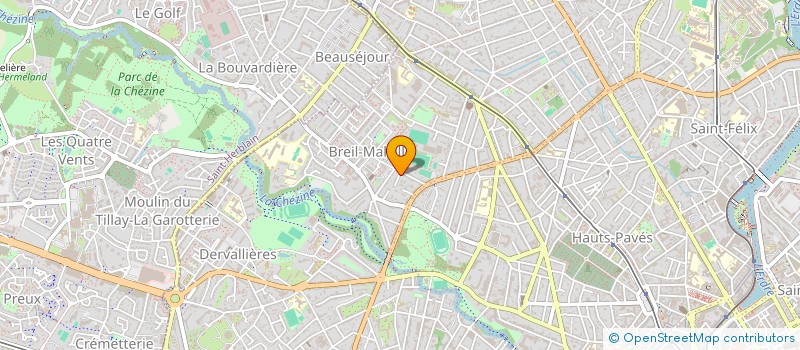 localisation de l'entreprise IZEJ à NANTES