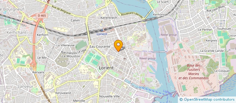 localisation de l'entreprise IZEL  LORIENT