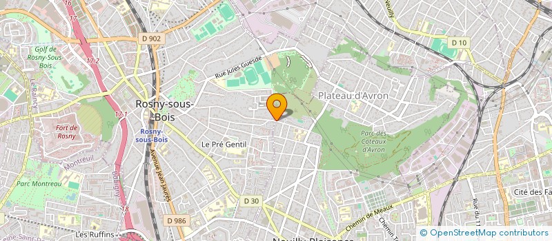localisation de l'entreprise IZELEC à NEUILLY-PLAISANCE