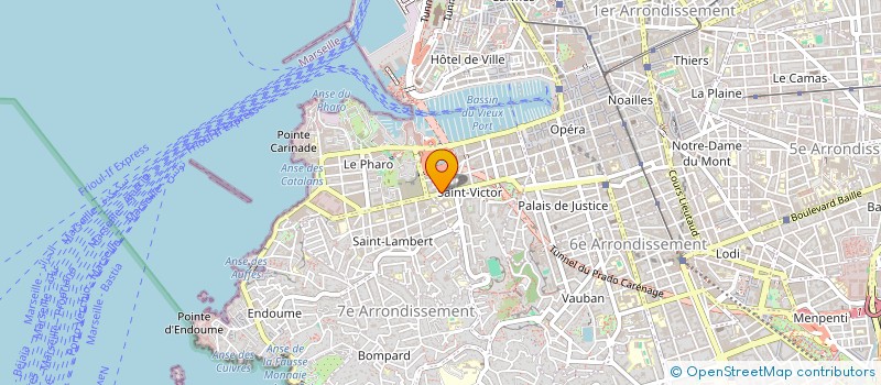localisation de l'entreprise IZEM à MARSEILLE