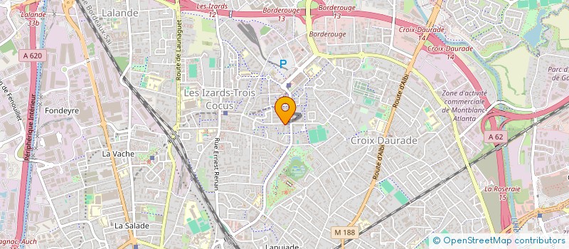 localisation de l'entreprise IZEM à TOULOUSE