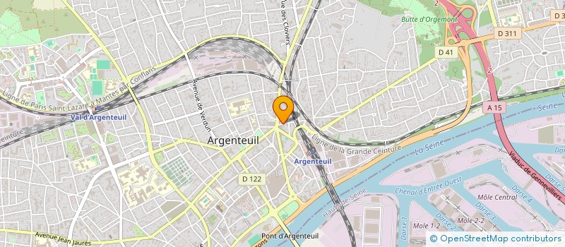 localisation de l'entreprise IZEM CONSEIL  ARGENTEUIL