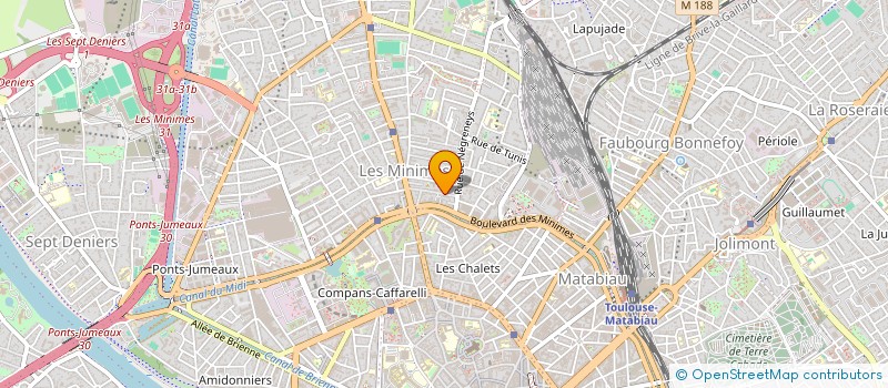 localisation de l'entreprise IZEM ECONOMICS  TOULOUSE