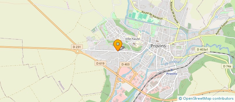 localisation de l'entreprise IZEM INVEST  PROVINS