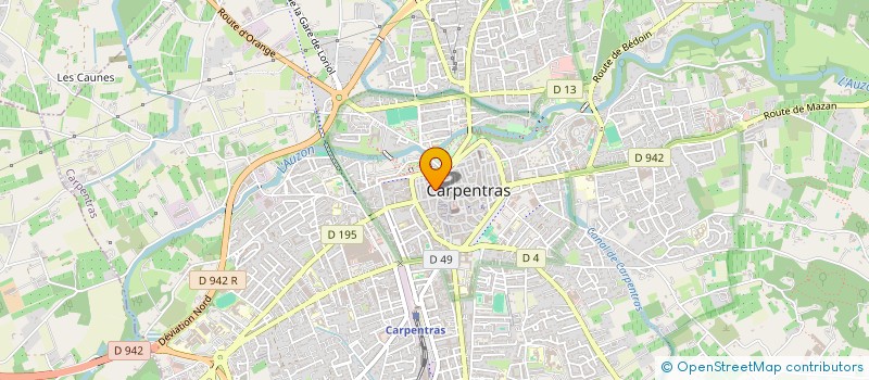 localisation de l'entreprise IZEM RENOV à CARPENTRAS