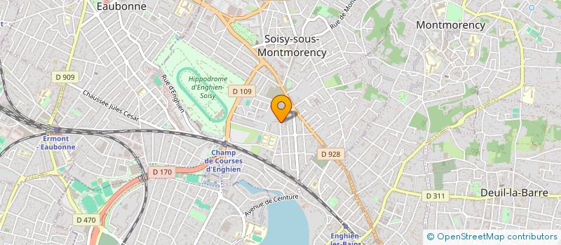 localisation de l'entreprise IZEN CORP  SOISY-SOUS-MONTMORENCY