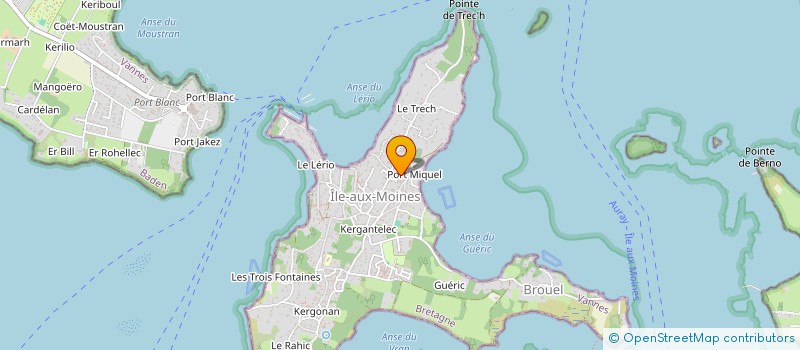 localisation de l'entreprise IZENAH CAPITAL  ILE-AUX-MOINES