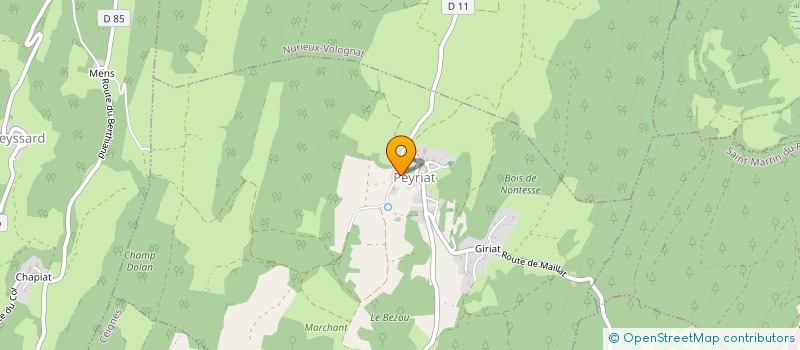 localisation de l'entreprise IZENAVE MEMOIRE ET PATRIMOINE  IZENAVE