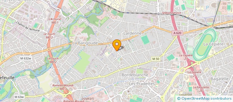localisation de l'entreprise IZEOBAT à TOULOUSE
