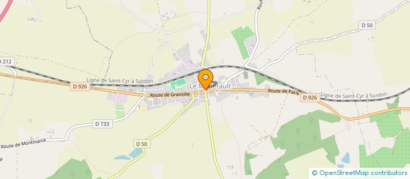 localisation de l'entreprise IZERA STUDIO  MERLERAULT-LE-PIN