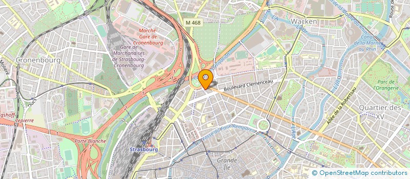 localisation de l'entreprise IZET CONSTRUCTIONS à STRASBOURG