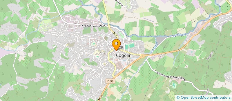 localisation de l'entreprise IZF à COGOLIN
