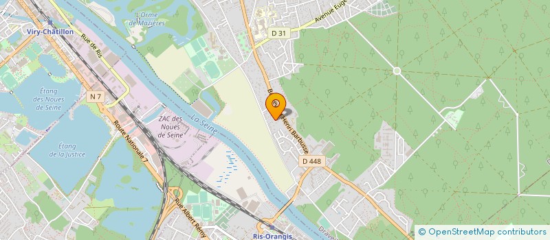 localisation de l'entreprise IZI CLIMA à DRAVEIL