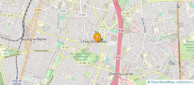 localisation de l'entreprise IZI CONSEIL  L'HAY-LES-ROSES