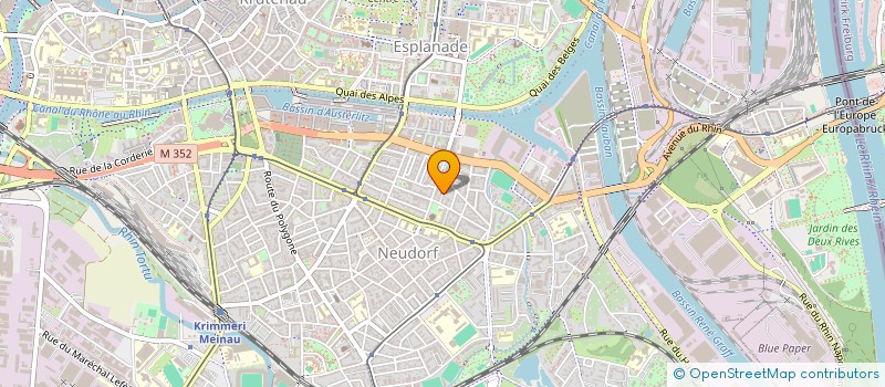 localisation de l'entreprise IZI EE  STRASBOURG