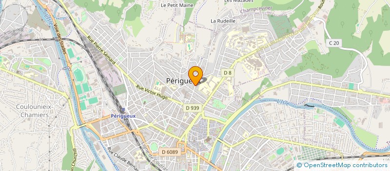 localisation de l'entreprise IZI INVEST  LE HAILLAN