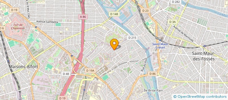 localisation de l'entreprise IZI LOCATION  CRETEIL