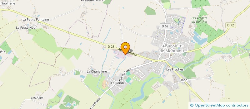 localisation de l'entreprise IZI POSE à MONTAIGU-VENDEE
