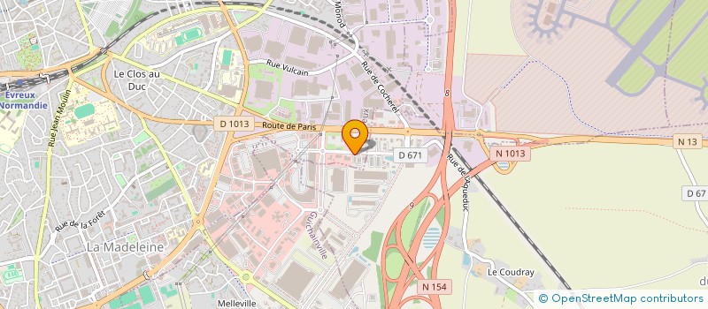 localisation de l'entreprise IZI SOLUTIONS HABITAT  EVREUX