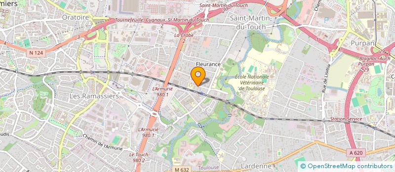 localisation de l'entreprise IZI TRAINER  TOULOUSE