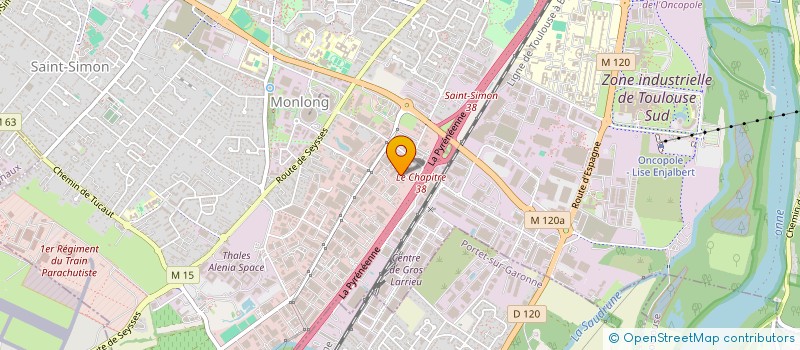 localisation de l'entreprise IZI TRANSPORTS à TOULOUSE