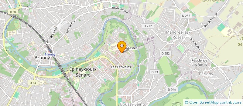 localisation de l'entreprise IZI WORK AGENCY  LIEUSAINT