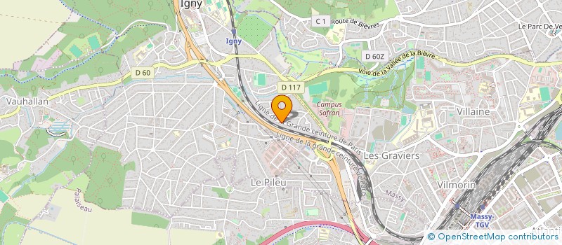 localisation de l'entreprise IZIAGO à IGNY