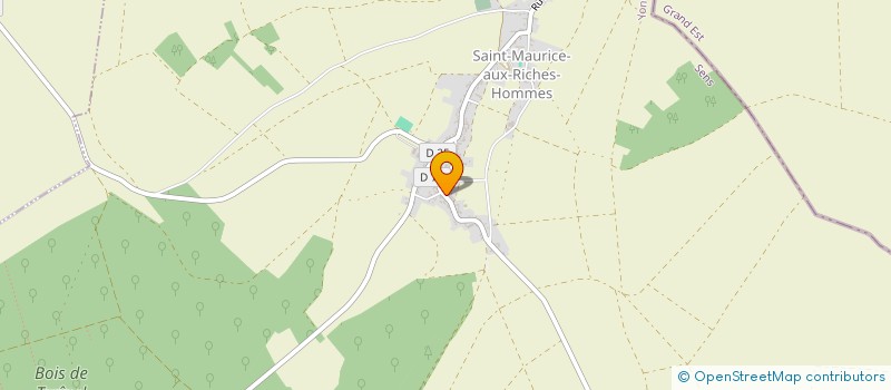 localisation de l'entreprise IZIBI à SAINT-MAURICE-AUX-RICHES-HOMMES