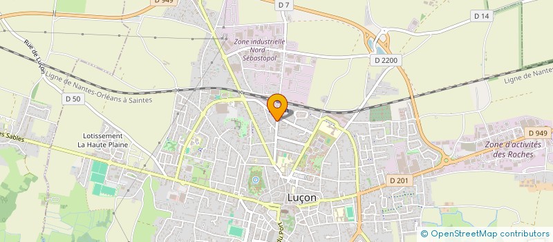 localisation de l'entreprise IZIBIOS  LUCON