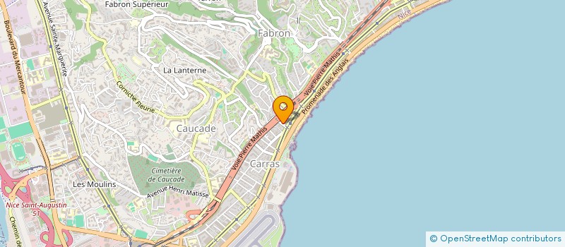 localisation de l'entreprise IZICAP à NICE