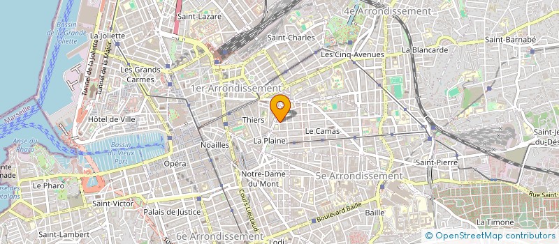 localisation de l'entreprise IZICOM RESEAUX à MARSEILLE