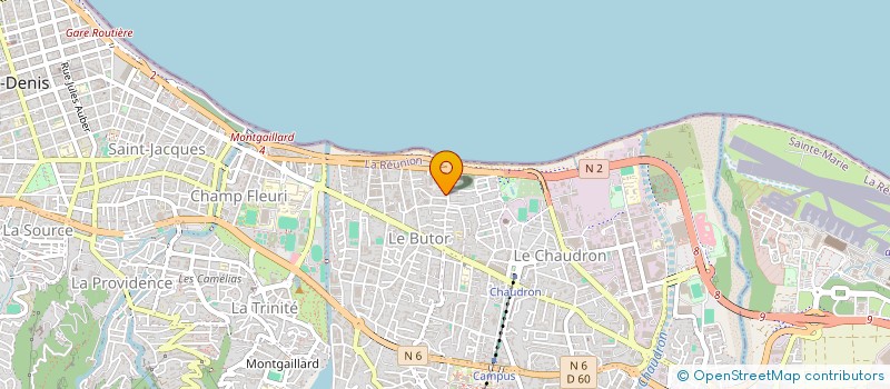localisation de l'entreprise IZIGO à SAINT-DENIS