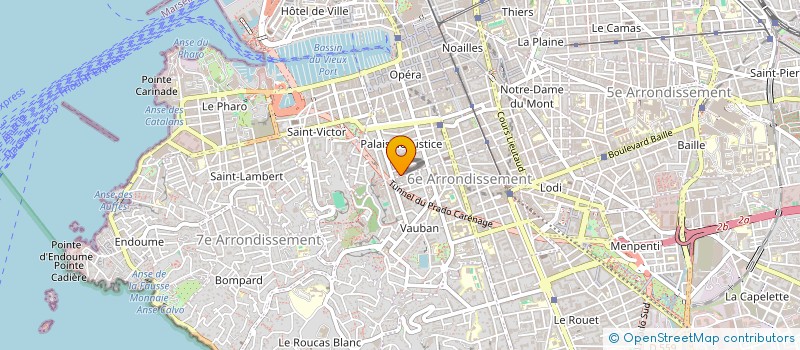 localisation de l'entreprise IZIHOME SERVICES à MARSEILLE