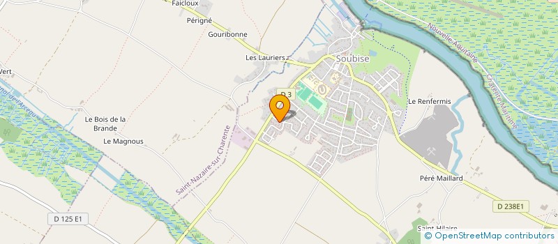 localisation de l'entreprise IZIHUB  SOUBISE