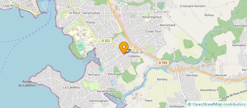 localisation de l'entreprise IZIJOB à CONCARNEAU