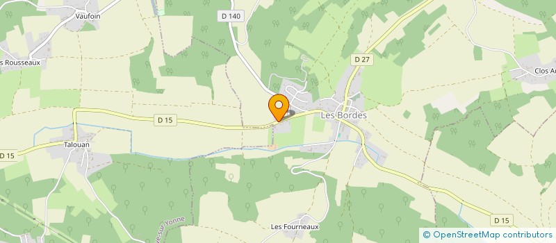 localisation de l'entreprise IZIMMO  LES BORDES