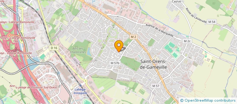 localisation de l'entreprise IZIMOB  SAINT-ORENS-DE-GAMEVILLE