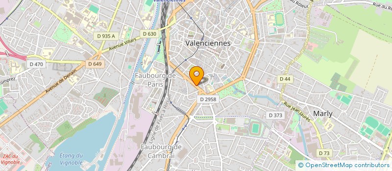 localisation de l'entreprise IZIMOO à VALENCIENNES