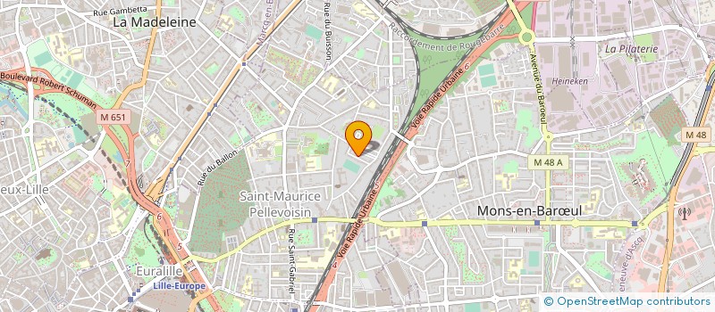 localisation de l'entreprise IZIMOOV à LILLE