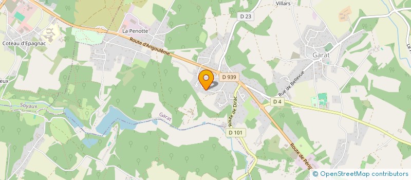 localisation de l'entreprise IZINEKO  GARAT