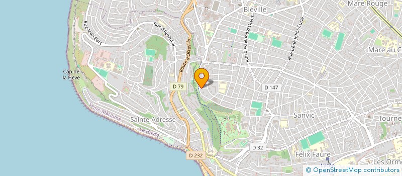 localisation de l'entreprise IZIO MANAGEMENT  LE HAVRE