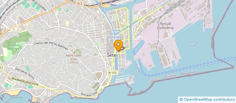 localisation de l'entreprise IZMIR à SETE