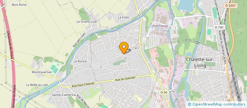 localisation de l'entreprise IZMIR  CHALETTE-SUR-LOING