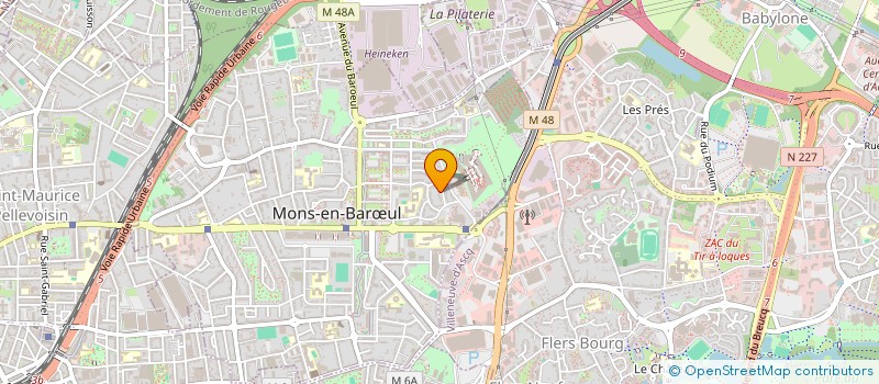 localisation de l'entreprise IZMIR  MONS-EN-BARUL