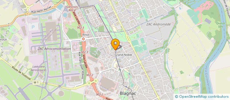 localisation de l'entreprise IZMIR FOODS à BLAGNAC